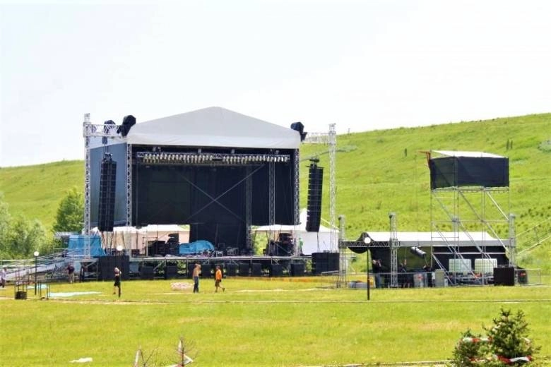 Complete equipment for the event ”Laud Festival” 2012